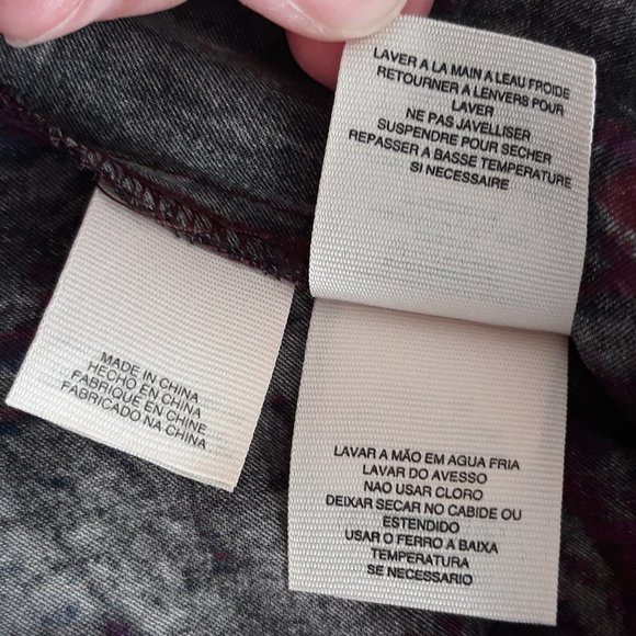 Rachel Rachel Roy Sleeveless Multi-Colour Tunic Top w/Asymmetrical Hemline, Sz.M - Picture 12 of 13